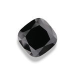 7.61 Carat Black Cushion Diamond