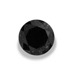 3.19 Carat Black Round Diamond