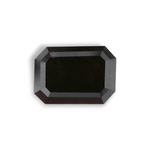 0.68 Carat Natural Black Emerald Diamond GIA