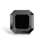 1.23 Carat Natural Black Emerald Diamond GIA