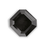 2.25 Carat Natural Black Emerald Diamond GIA