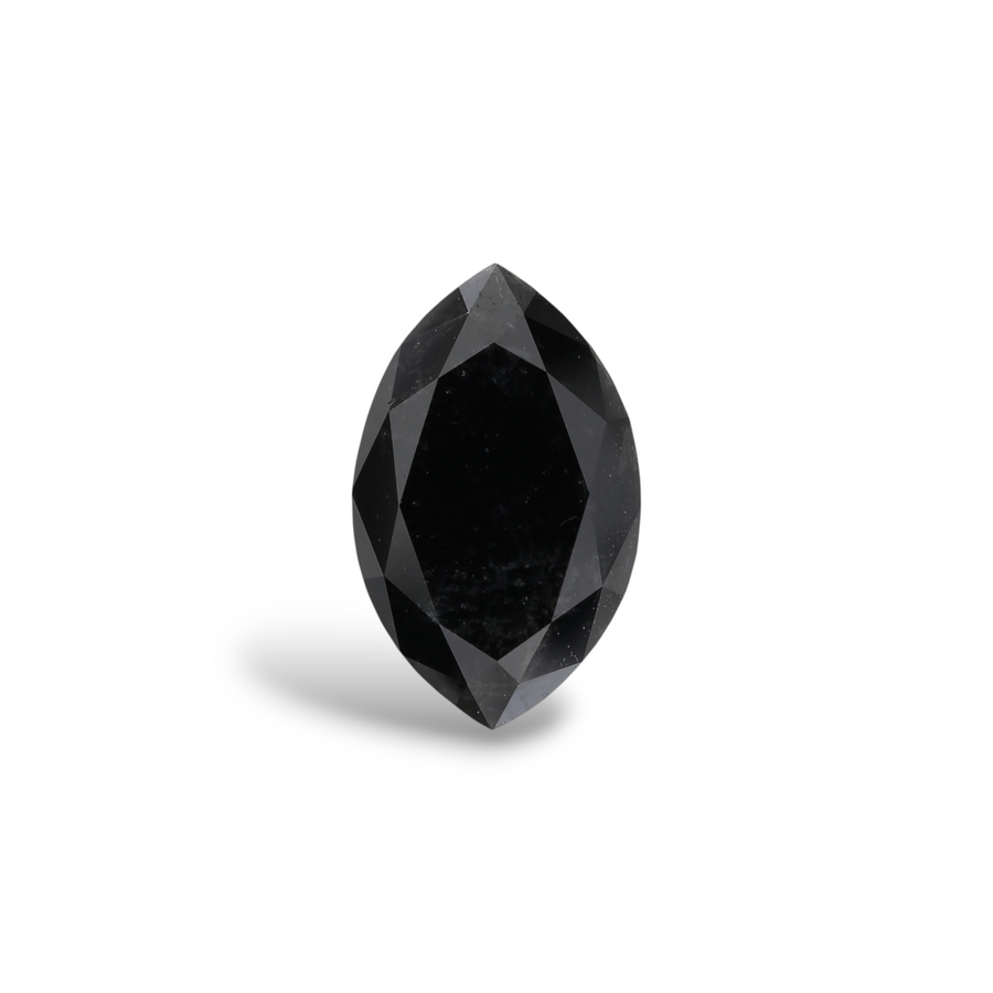 3.57 Carat Black Marquise Diamond