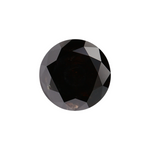 2.05 Carat Black Round Diamond