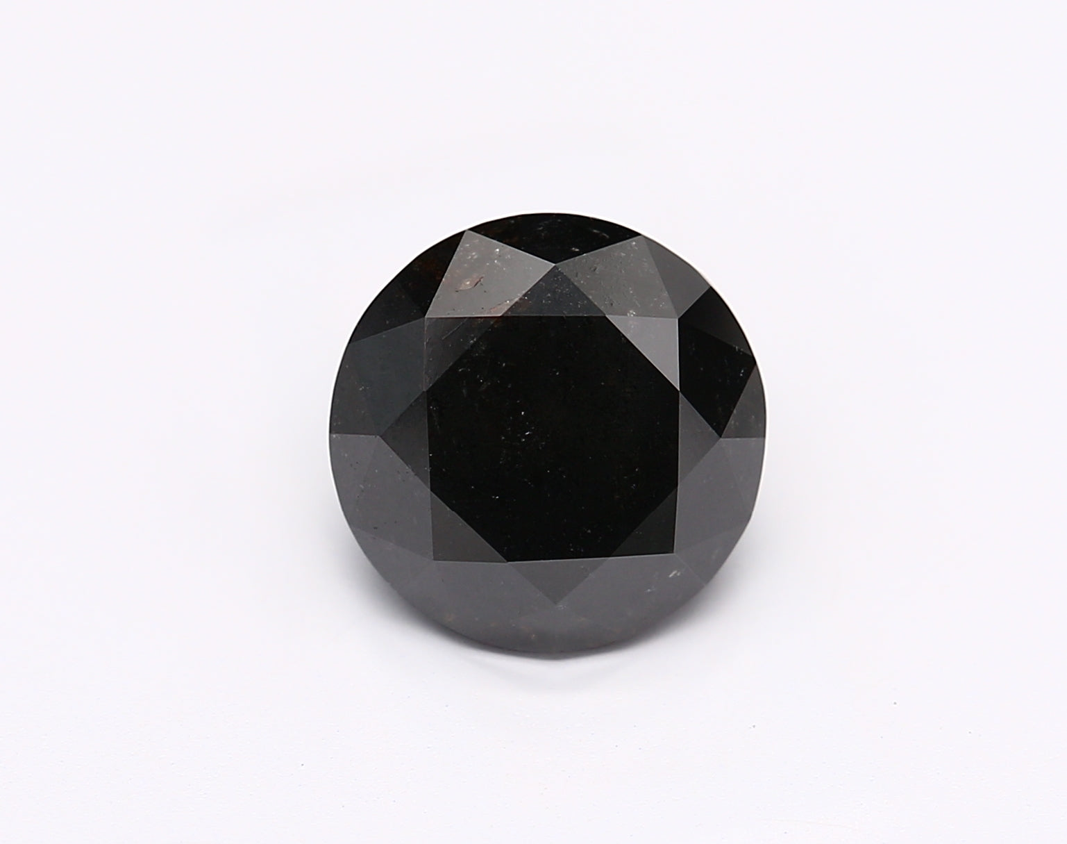 2 Carat Black Round Diamond