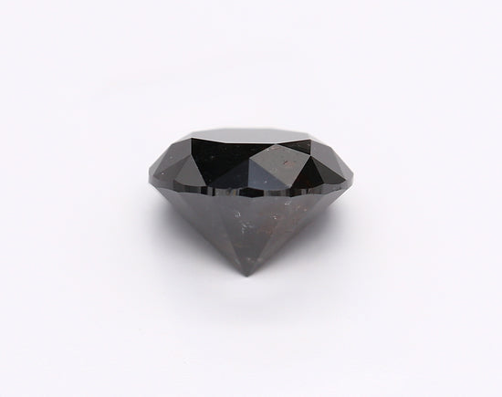2 Carat Black Round Diamond