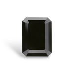 2.79 Carat Natural Black Emerald Diamond GIA