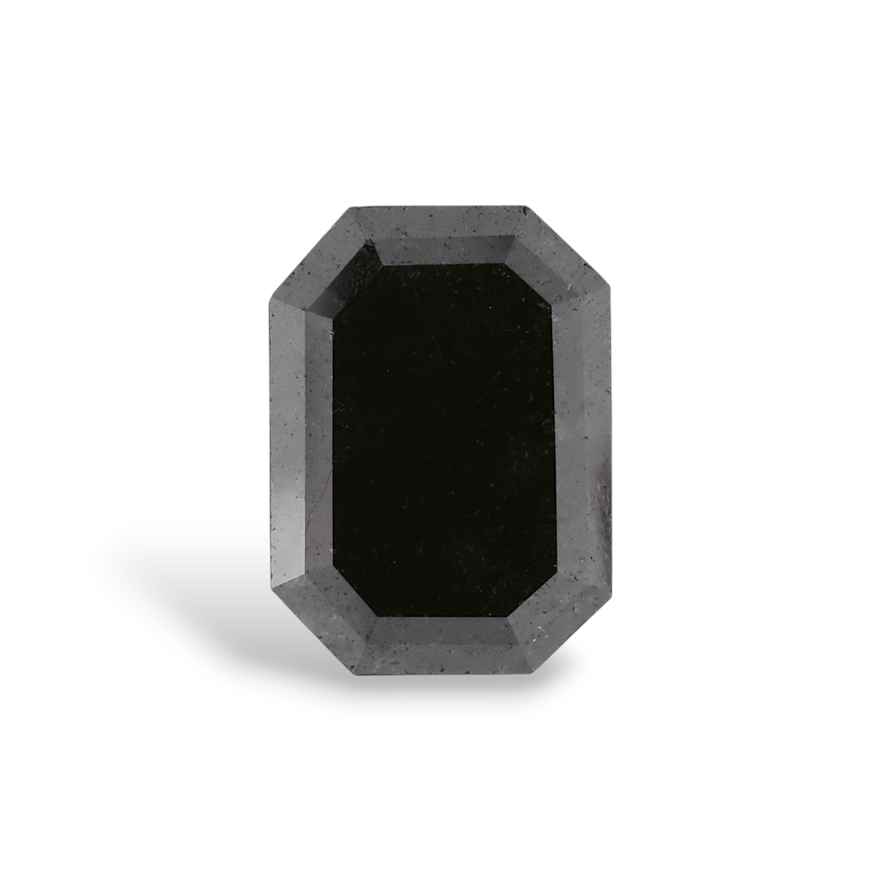 2.3 Carat Natural Black Emerald Diamond GIA
