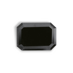 1.36 Carat Natural Black Emerald Diamond GIA