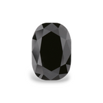 1.26 Carat Natural Black Oval Diamond GIA