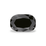 1.26 Carat Natural Black Oval Diamond GIA