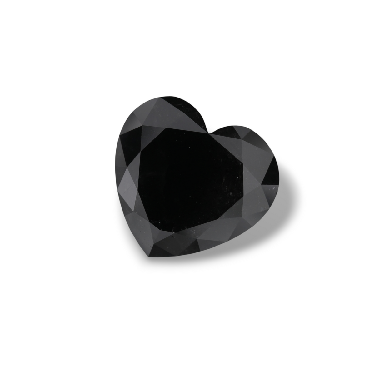 3.58 Carat Black Heart Diamond