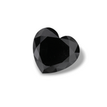3.58 Carat Black Heart Diamond
