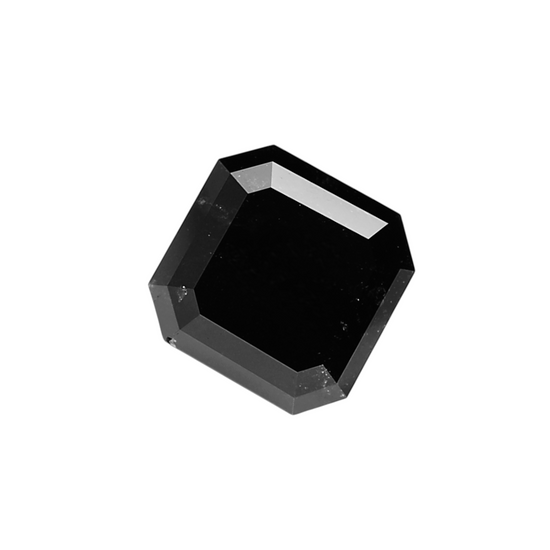2.06 Carat Black Emerald Diamond