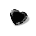 2.78 Carat Black Heart Diamond