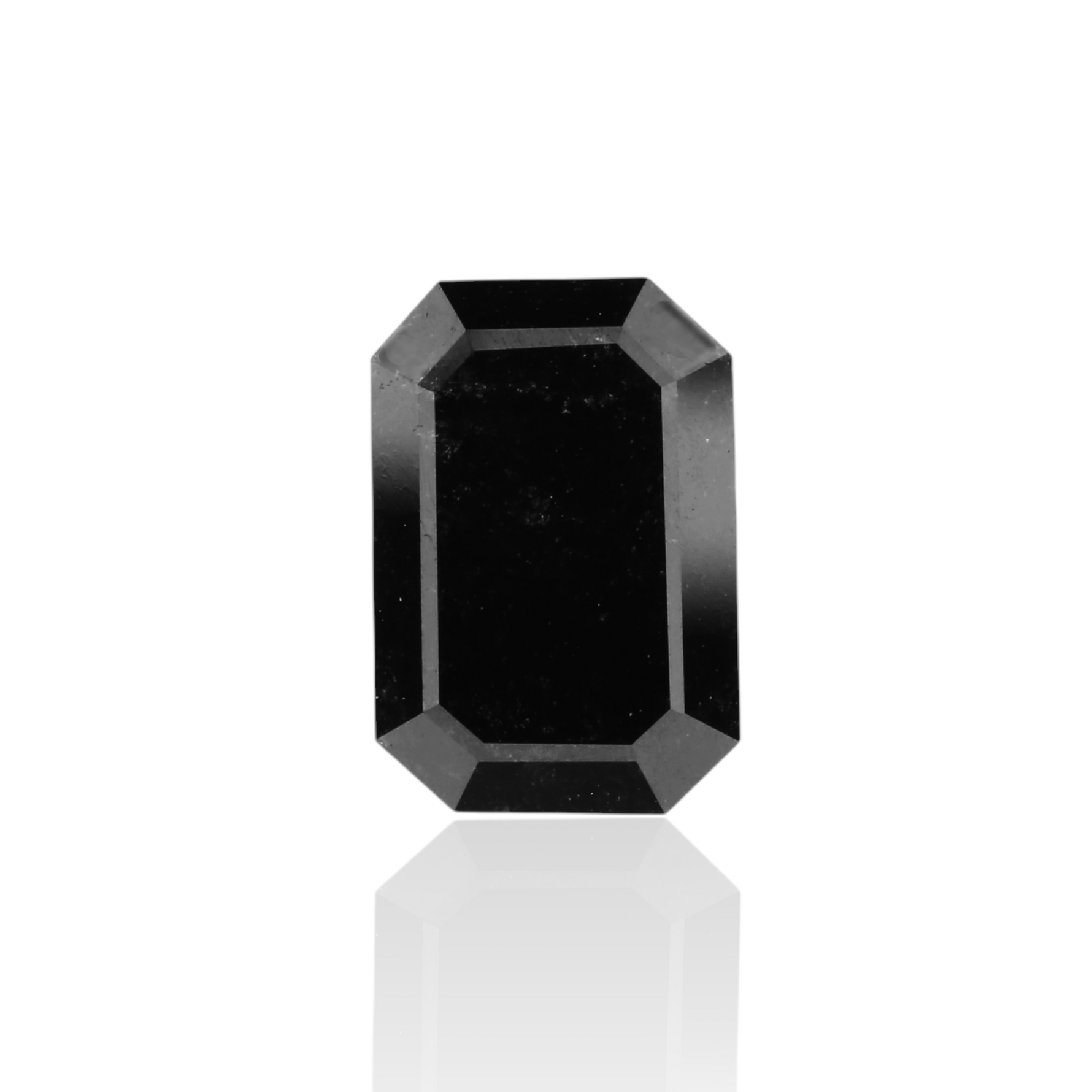 1.96 Carat Black Emerald Diamond