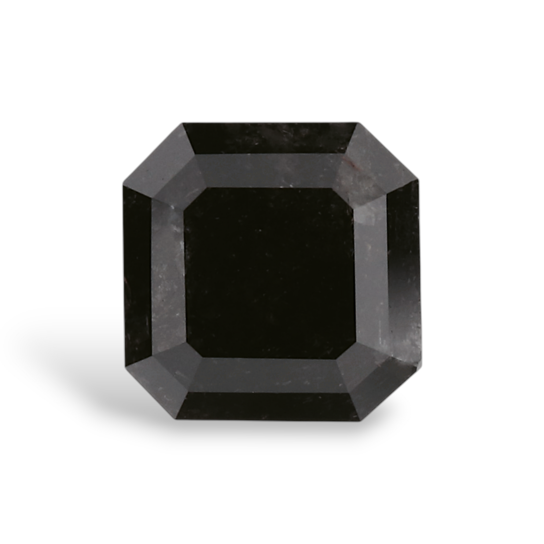 1.15 Carat Natural Black Emerald Diamond GIA