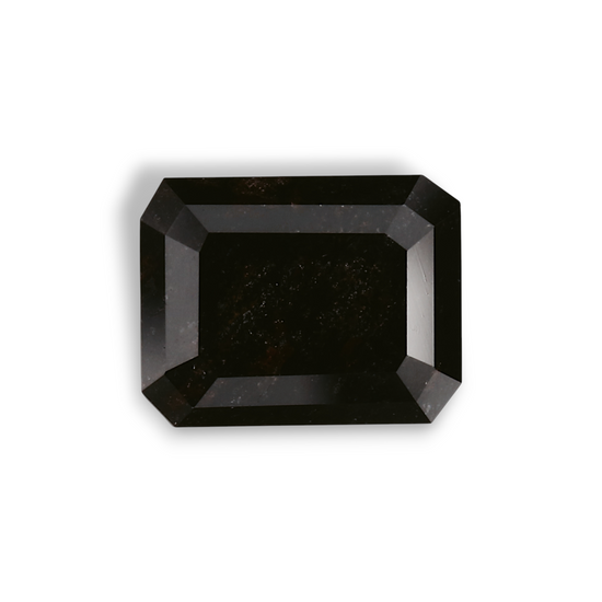 1.76 Carat Natural Black Emerald Diamond GIA