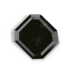 1.17 Carat Natural Black Emerald Diamond GIA