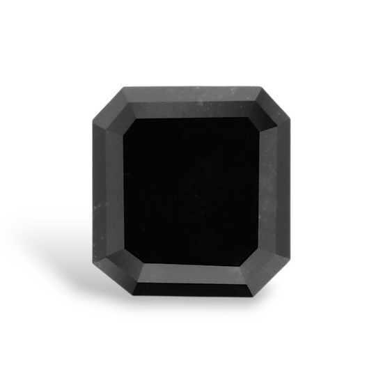 0.8 Carat Natural Black Emerald Diamond GIA
