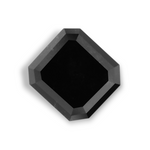 0.8 Carat Natural Black Emerald Diamond GIA