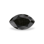 0.49 Carat Natural Black Marquise Diamond GIA