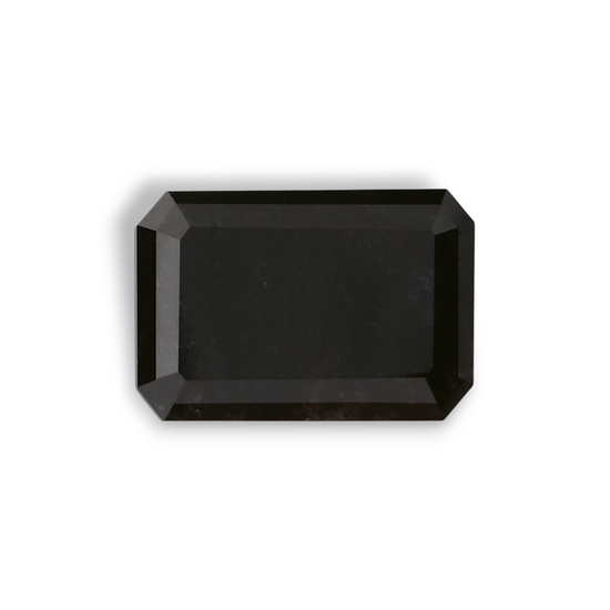1.67 Carat Natural Black Emerald Diamond GIA