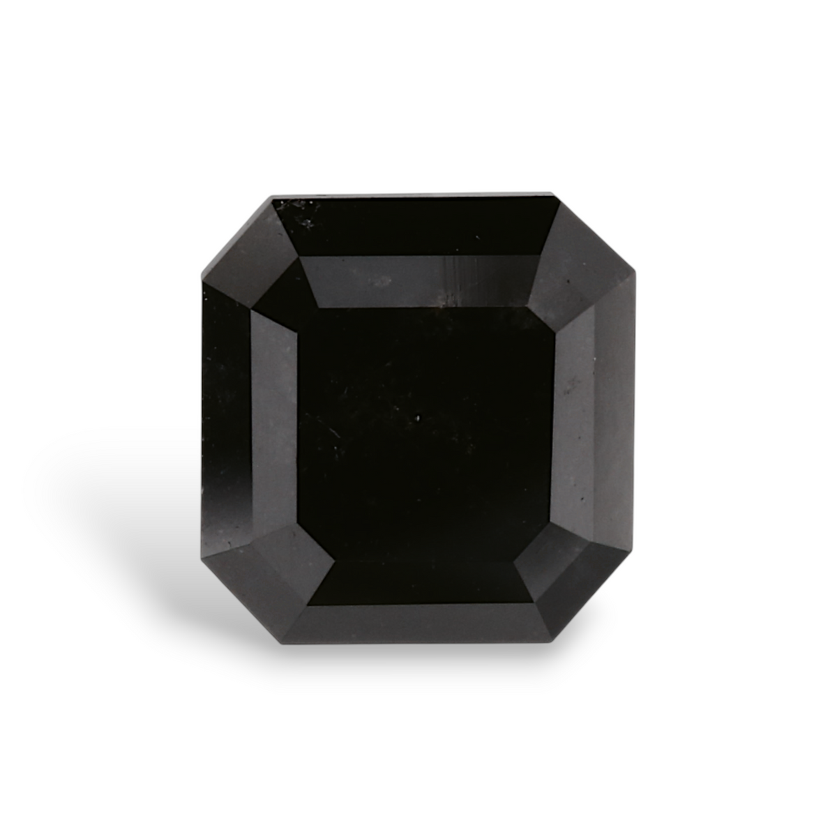 1.9 Carat Natural Black Emerald Diamond GIA