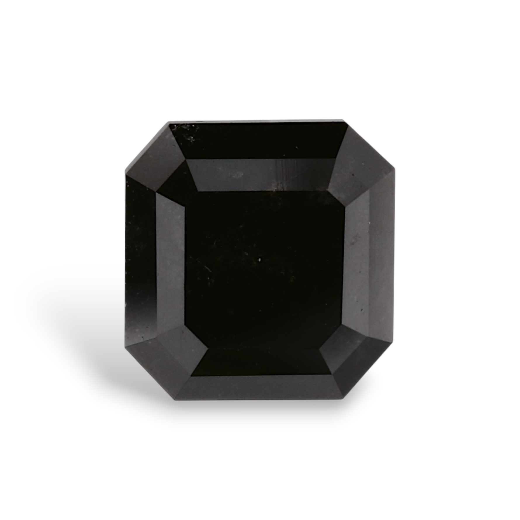 1.9 Carat Natural Black Emerald Diamond GIA