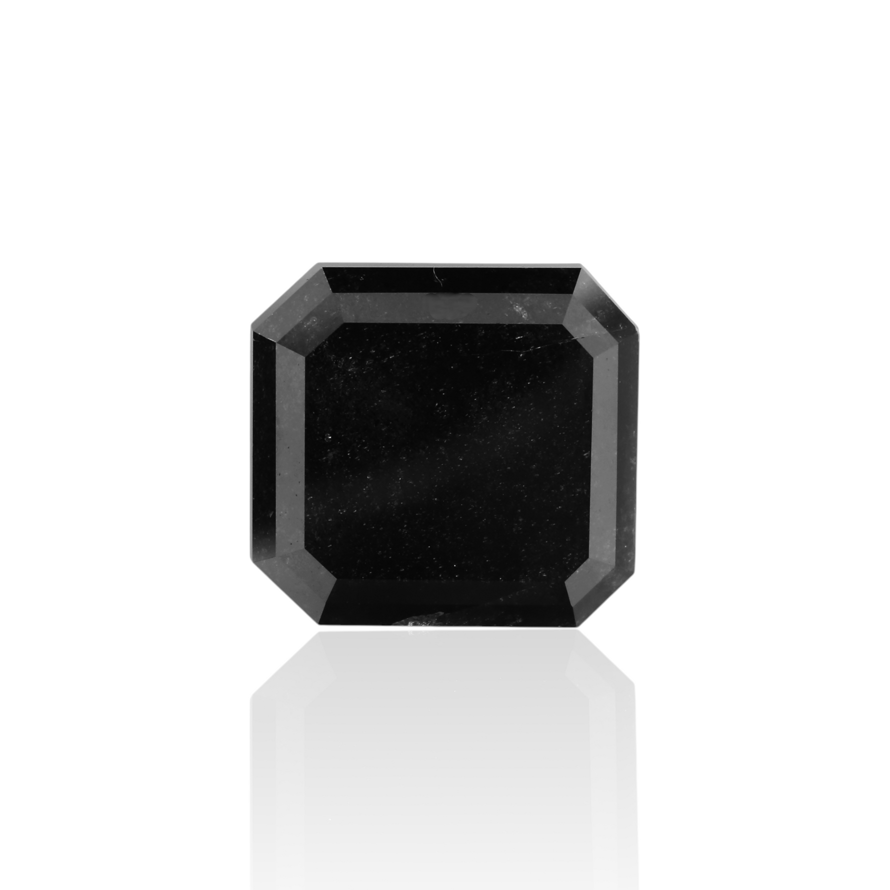 6.88 Carat Black Emerald Diamond