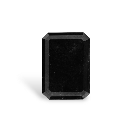 3.17 Carat Black Emerald Diamond