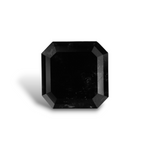 3.47 Carat Black Sq emerald Diamond