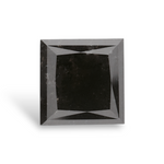 2.19 Carat Natural Black Princess Diamond GIA
