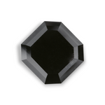 2.23 Carat Natural Black Emerald Diamond GIA