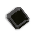 1.41 Carat Natural Black Emerald Diamond GIA