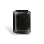 1.55 Carat Natural Black Emerald Diamond GIA