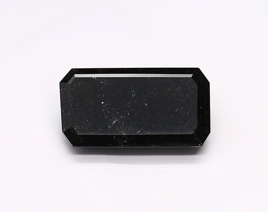 0.97 Carat Black Emerald Diamond