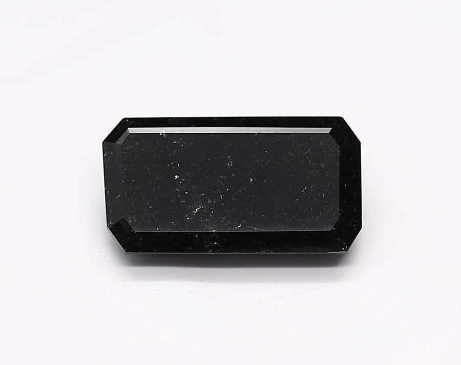 0.97 Carat Black Emerald Diamond