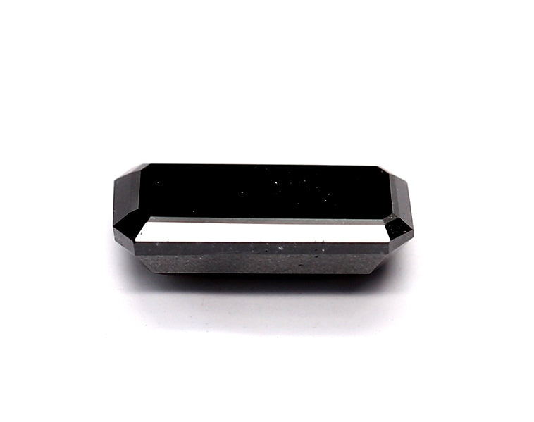 0.97 Carat Black Emerald Diamond