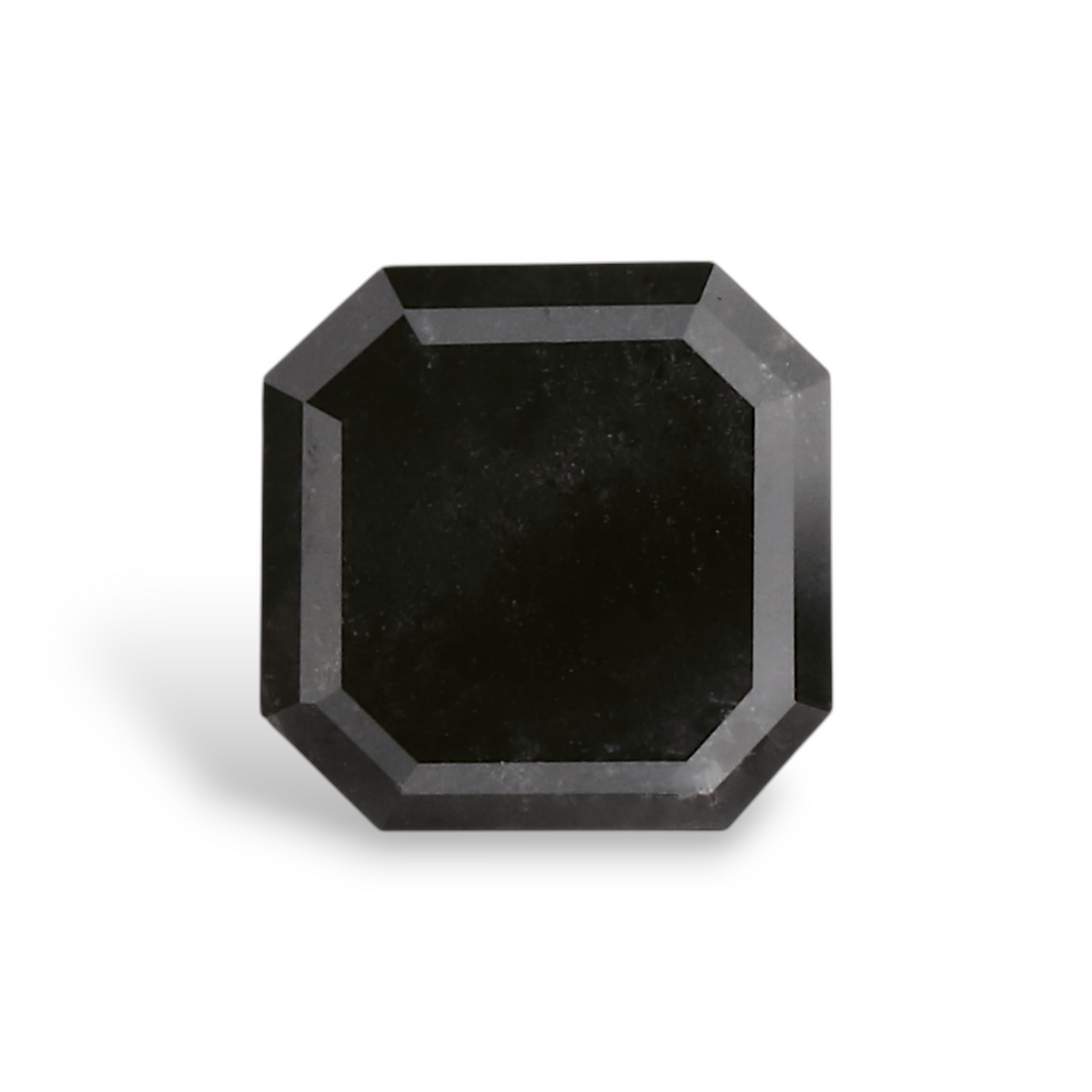 1.09 Carat Natural Black Emerald Diamond GIA