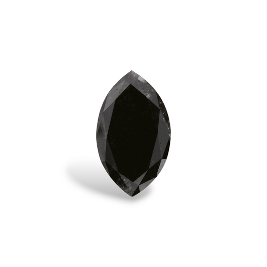 4.29 Carat Black Marquise Diamond