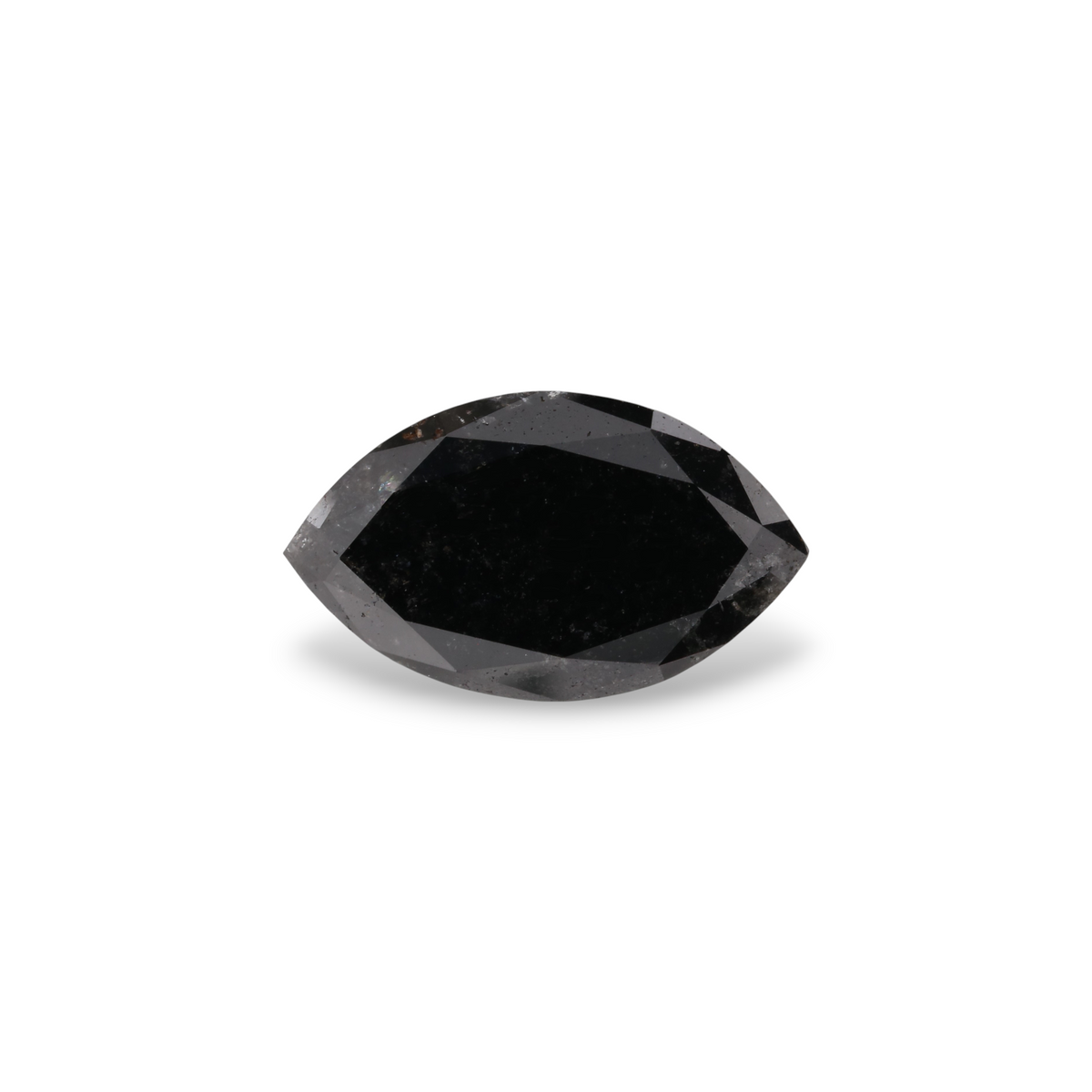 4.29 Carat Black Marquise Diamond