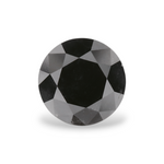 1.01 Carat Natural Black Round Diamond GIA