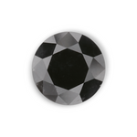 1.01 Carat Natural Black Round Diamond GIA