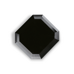 6.4 Carat Natural Black Emerald Diamond GIA