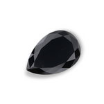 0.68 Carat Natural Black Pear Diamond GIA