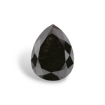 1.92 Carat Natural Black Pear Diamond GIA