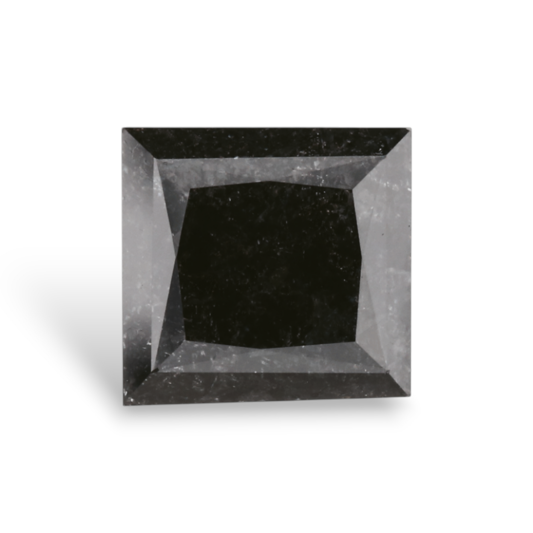 2.53 Carat Natural Black Princess Diamond GIA