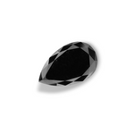 1.51 Carat Natural Black Pear Diamond GIA