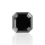 3.31 Carat Natural Black Emerald Diamond GIA