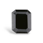 7.21 Carat Natural Black Emerald Diamond GIA